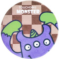 Touchdog Cartoon Three-eyed Monster Rounded Cat and Dog Mat by Pet Life