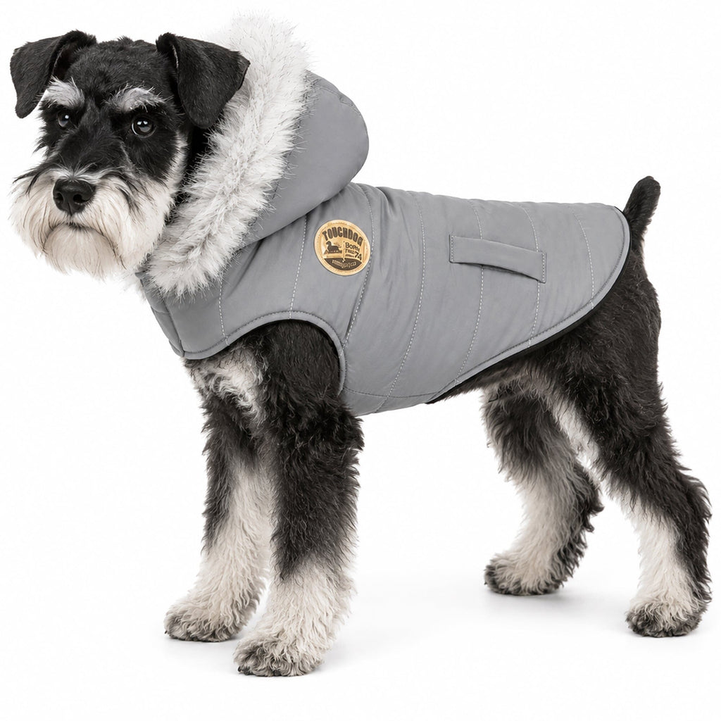 Touchdog 'Eskimo-Swag' Duck-Down Insulated Winter Dog Coat Parka by Pet Life