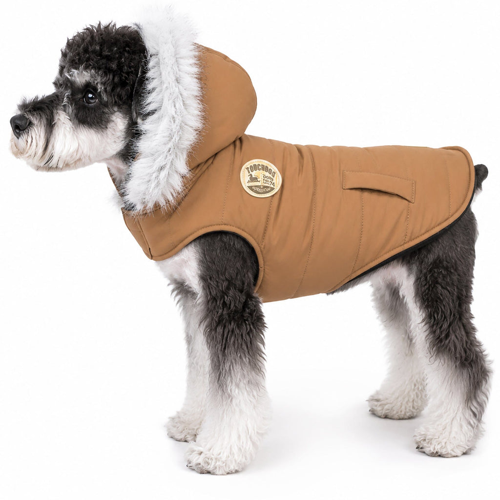 Touchdog 'Eskimo-Swag' Duck-Down Insulated Winter Dog Coat Parka by Pet Life
