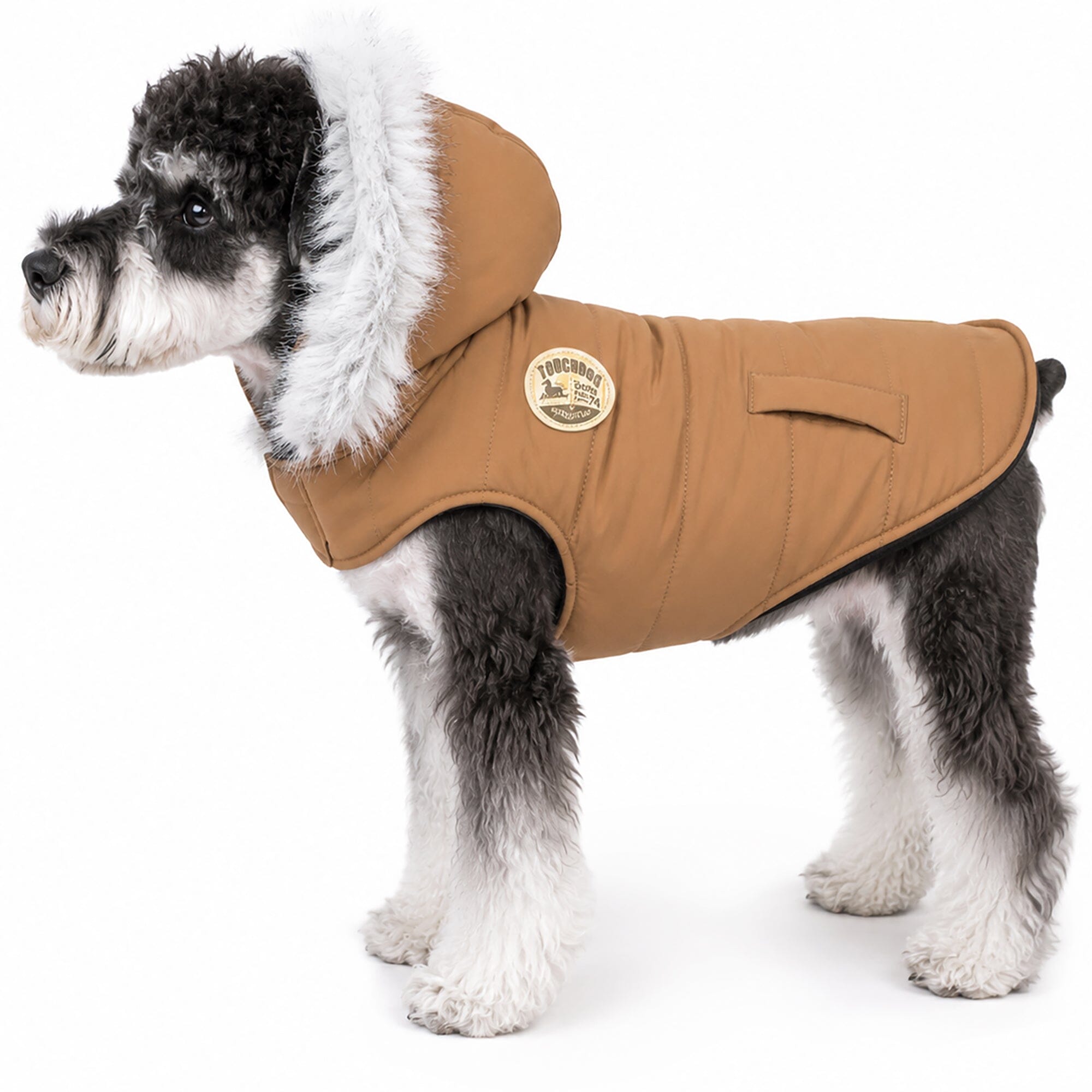Touchdog 'Eskimo-Swag' Duck-Down Insulated Winter Dog Coat Parka by Pet Life
