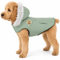 Touchdog 'Eskimo-Swag' Duck-Down Insulated Winter Dog Coat Parka by Pet Life