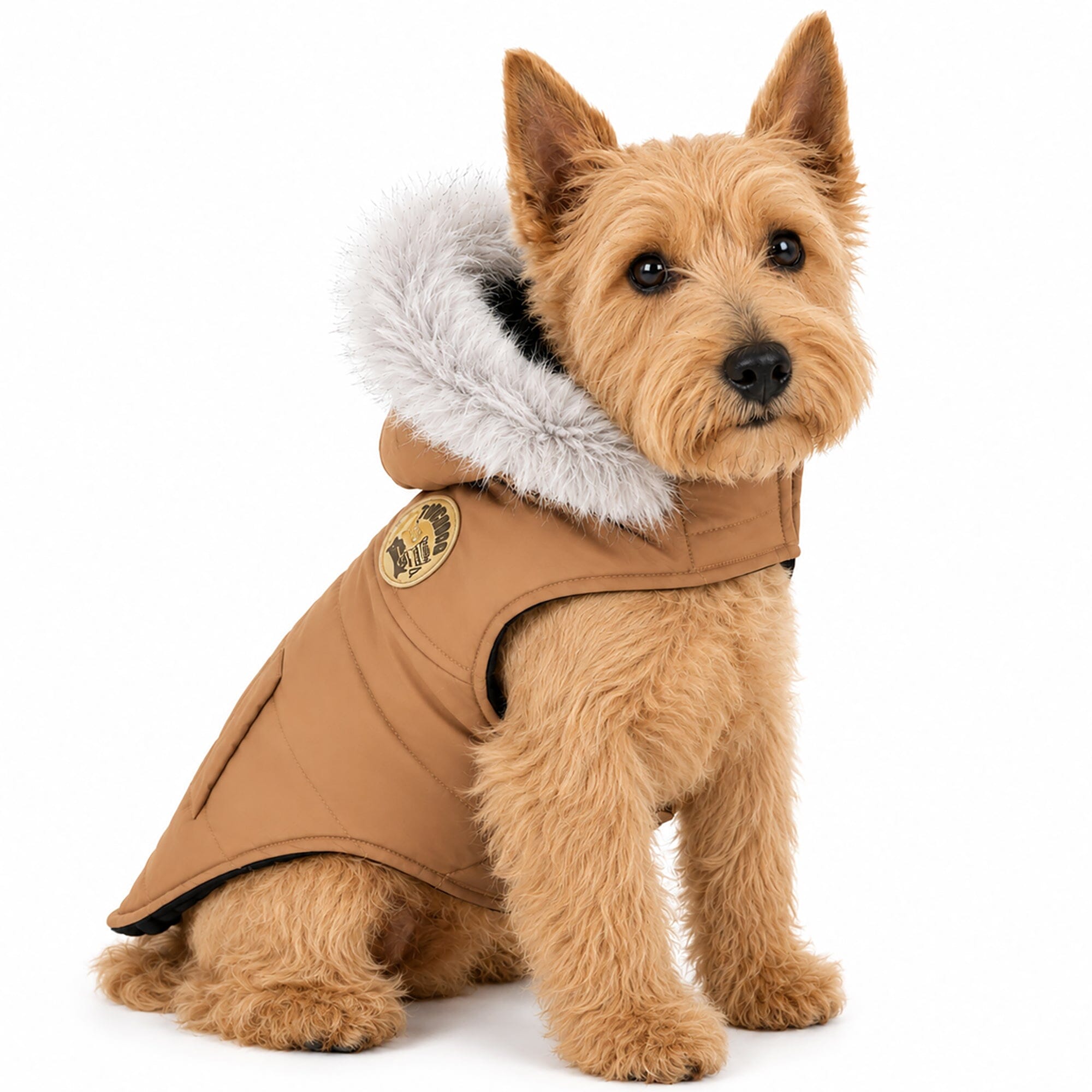 Touchdog 'Eskimo-Swag' Duck-Down Insulated Winter Dog Coat Parka by Pet Life