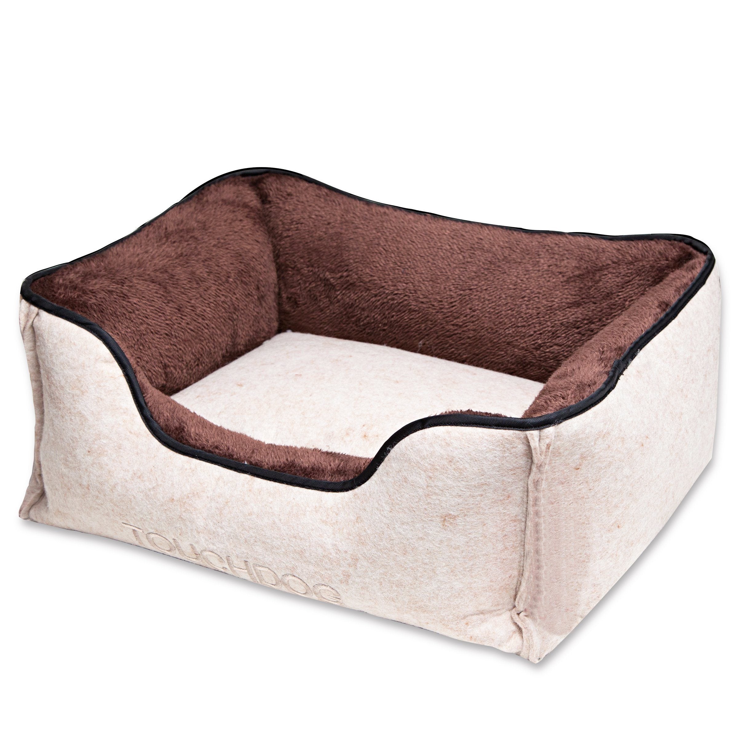 Touchdog 'Felter Shelter' Luxury Premium Designer Dog Bed by Pet Life