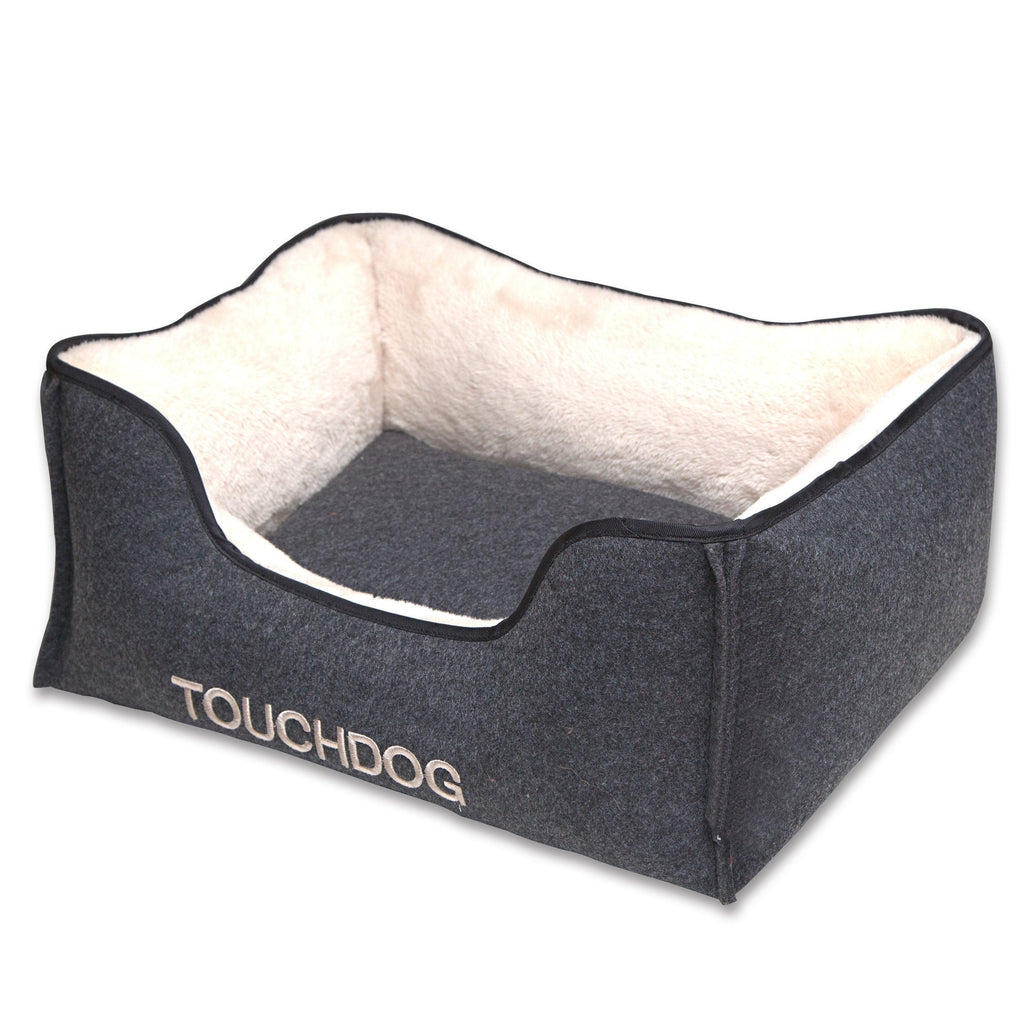 Touchdog 'Felter Shelter' Luxury Premium Designer Dog Bed by Pet Life