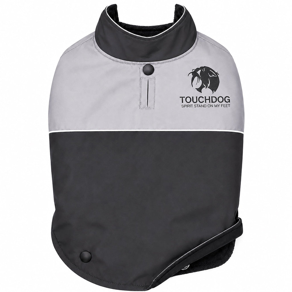 Touchdog ® Lightening-Shield 2-in-1 Dual-Removable-Layered Waterproof Dog Jacket by Pet Life