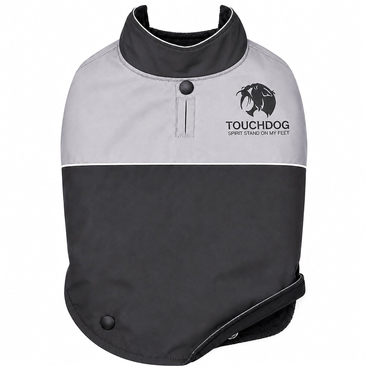 Touchdog ® Lightening-Shield 2-in-1 Dual-Removable-Layered Waterproof Dog Jacket by Pet Life