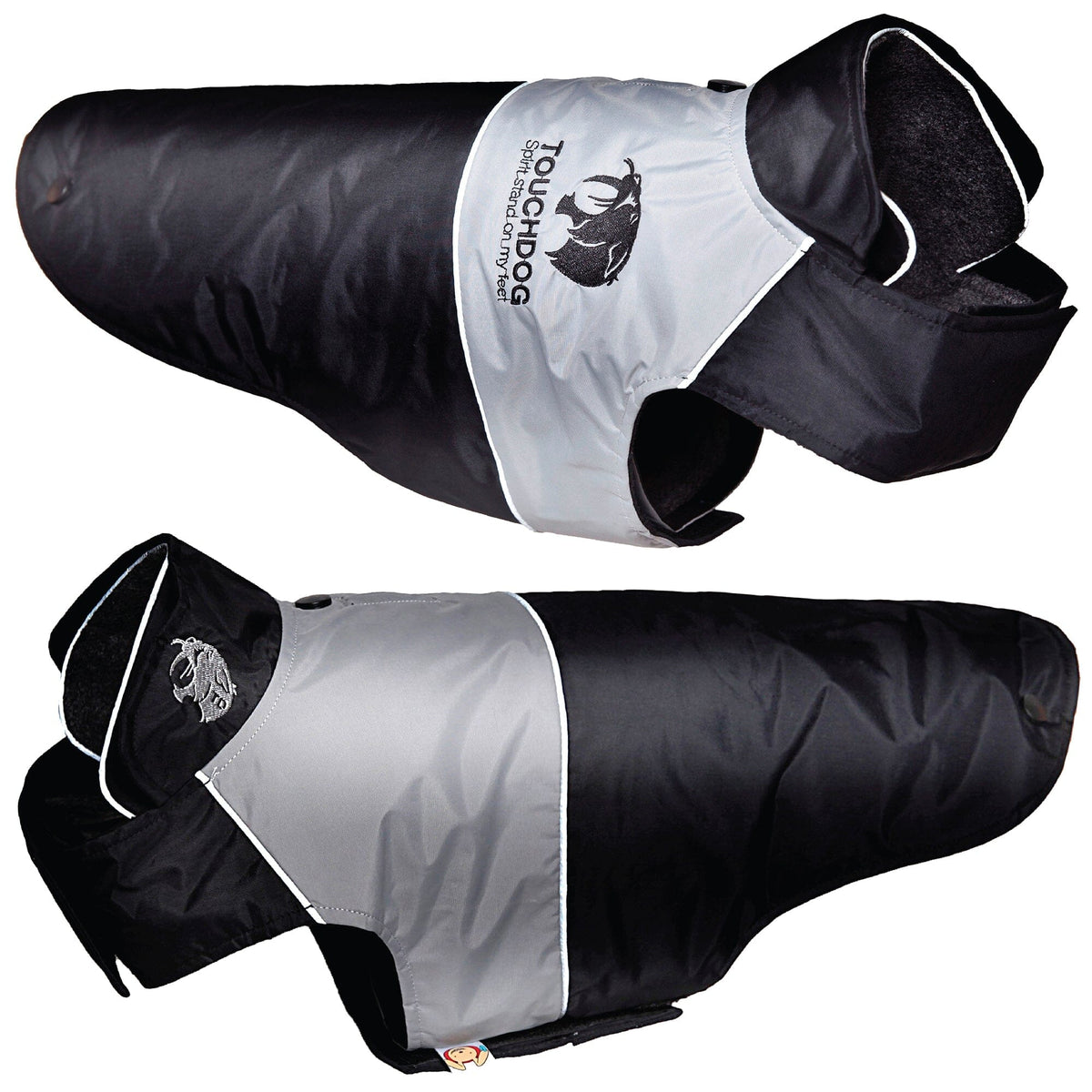 Touchdog ® Lightening-Shield 2-in-1 Dual-Removable-Layered Waterproof Dog Jacket by Pet Life