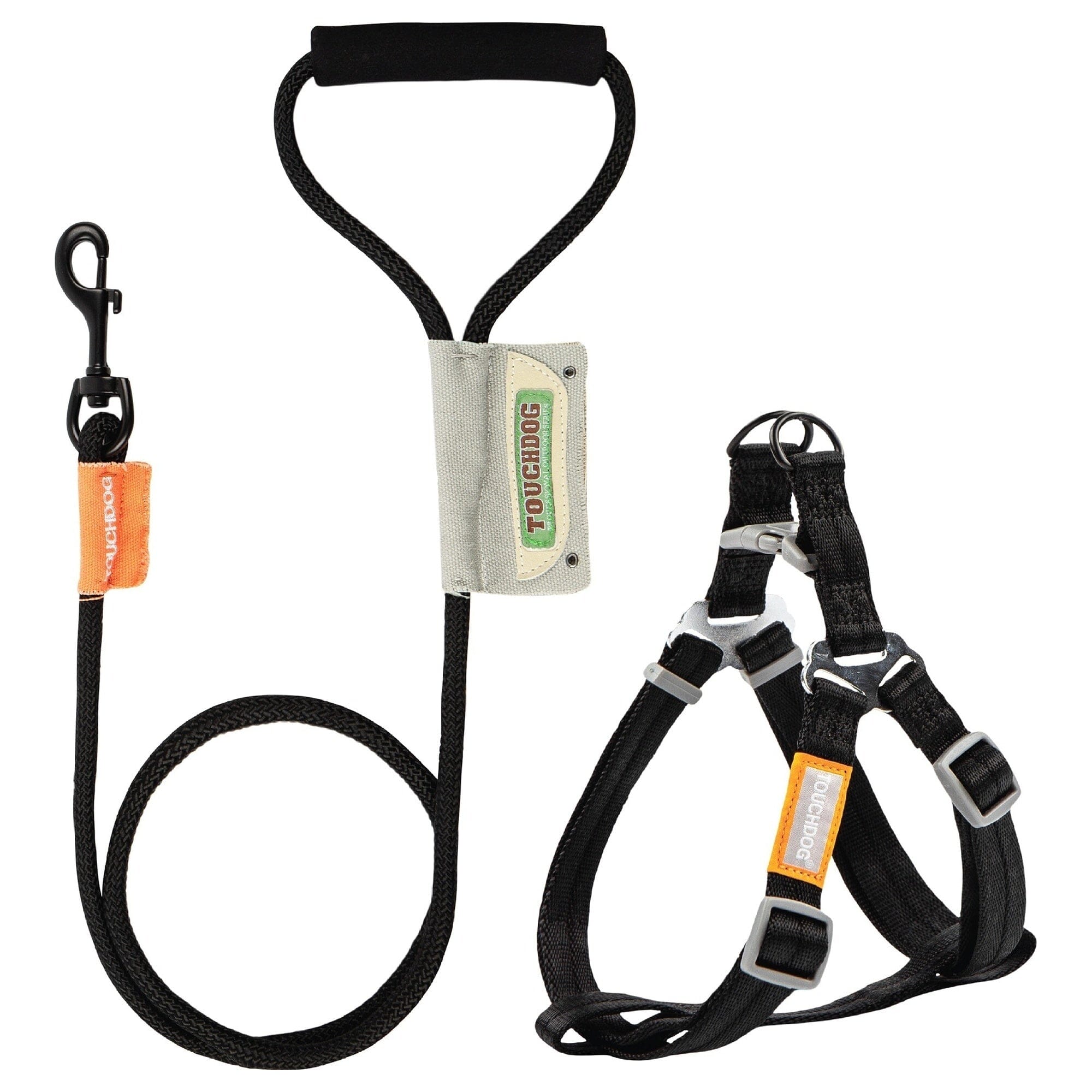 Touchdog ® 'Macaron' 2-in-1 Durable Nylon Dog Harness and Leash by Pet Life