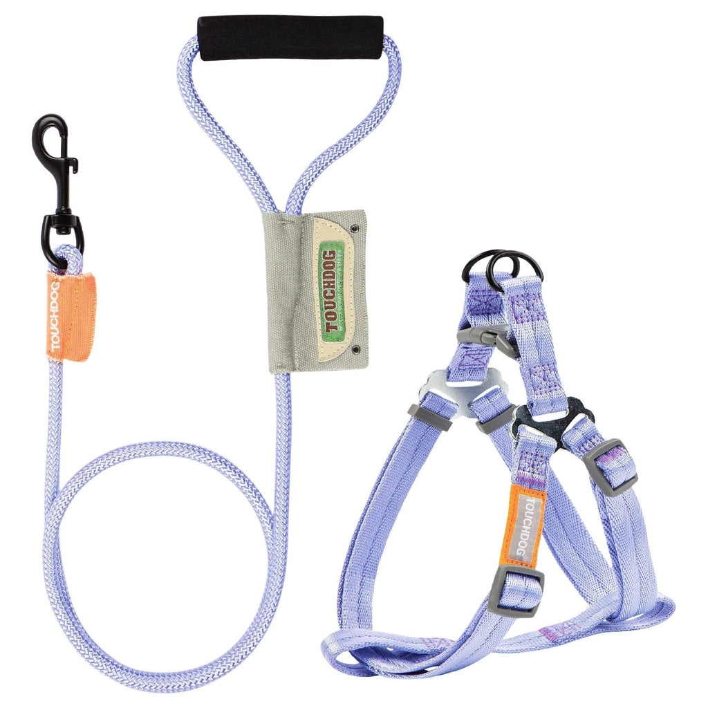 Touchdog ® 'Macaron' 2-in-1 Durable Nylon Dog Harness and Leash by Pet Life