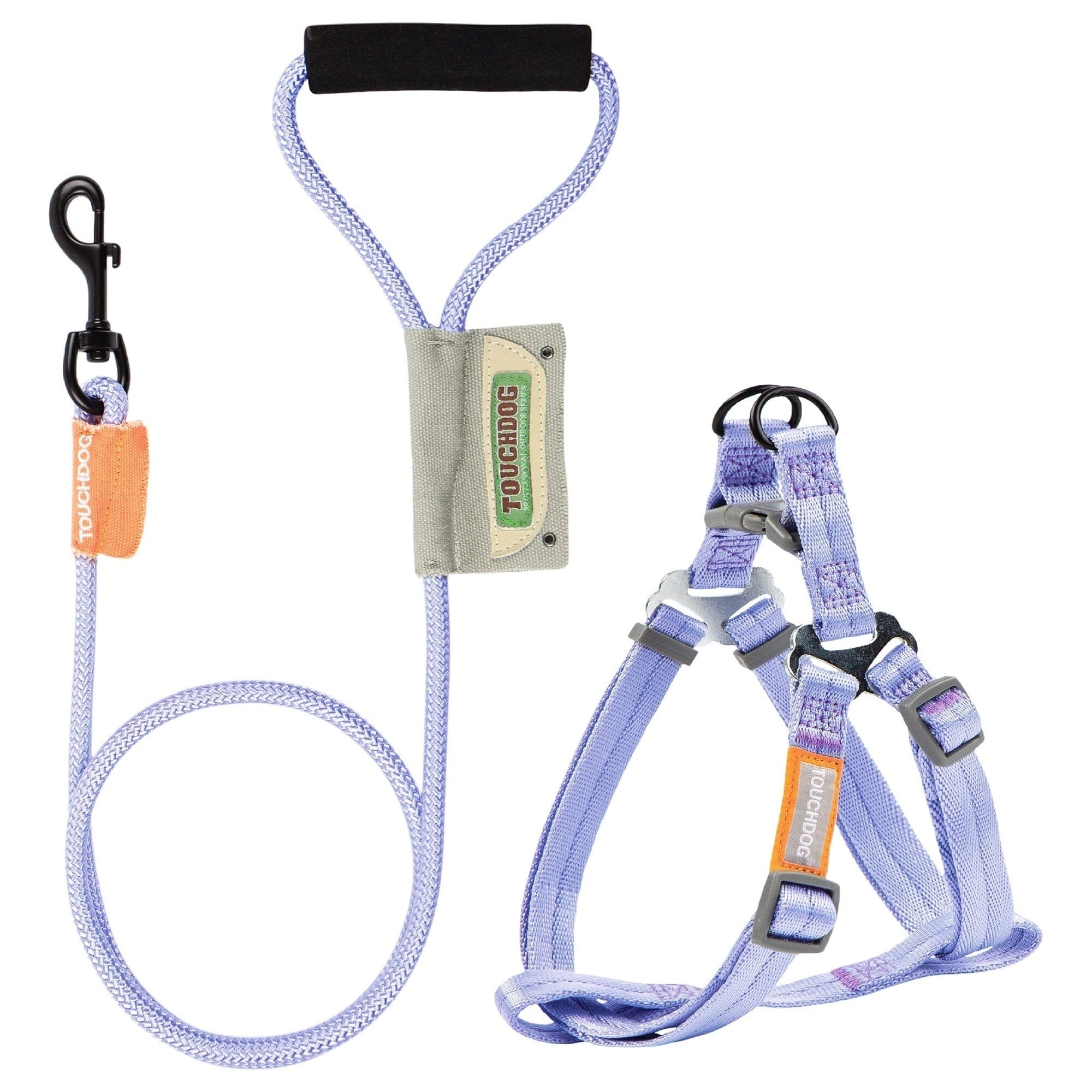 Touchdog ® 'Macaron' 2-in-1 Durable Nylon Dog Harness and Leash by Pet Life