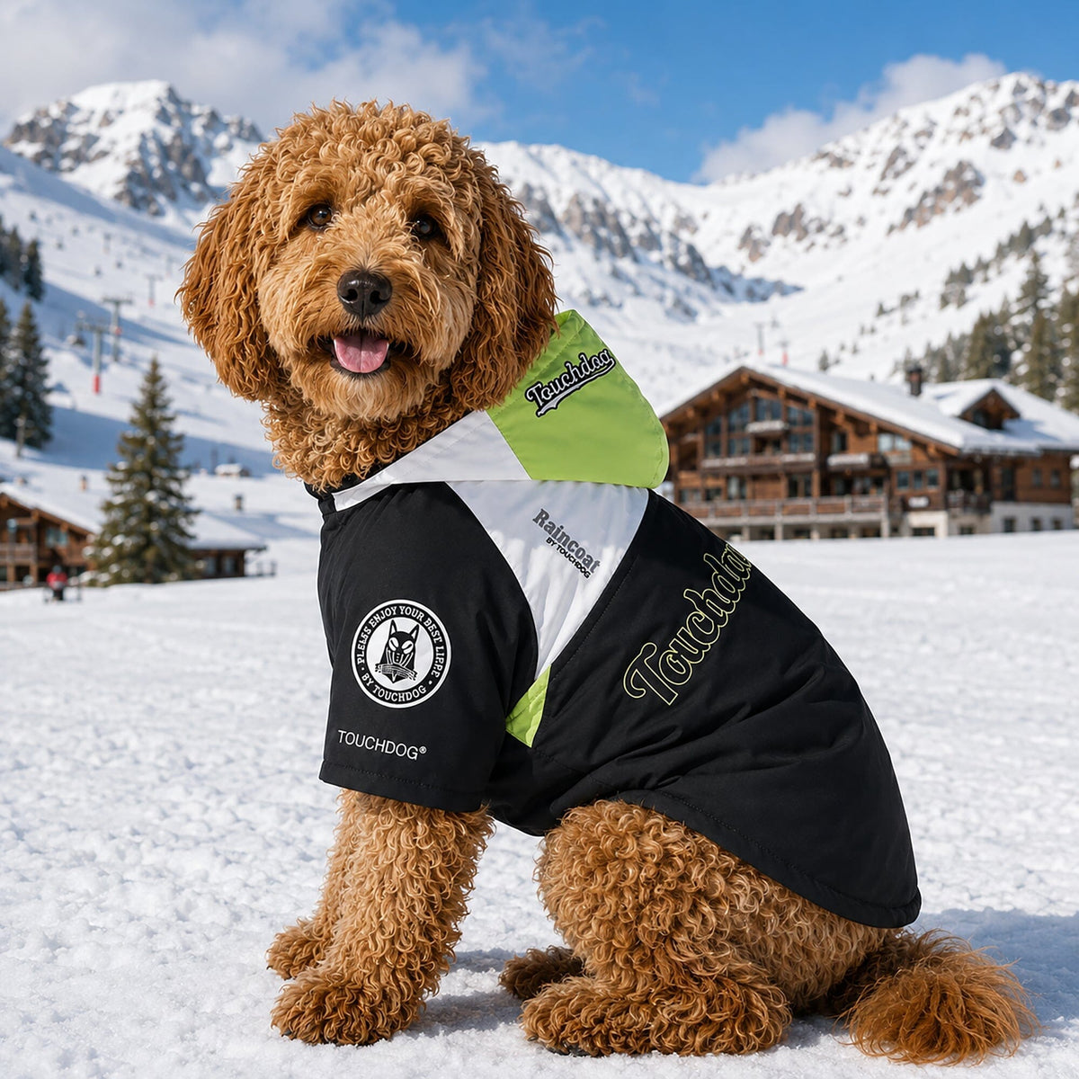 Touchdog ® 'Mount Pinnacle' Insulated Performance Retro Ski Dog Jacket by Pet Life