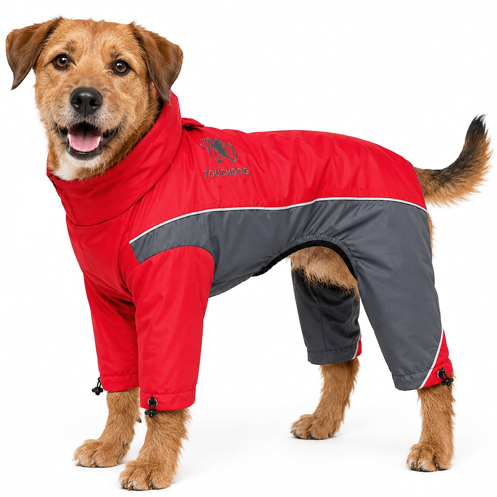Touchdog ® Quantum-Ice Adjustable and Reflective Full-Body Winter Dog Jacket by Pet Life