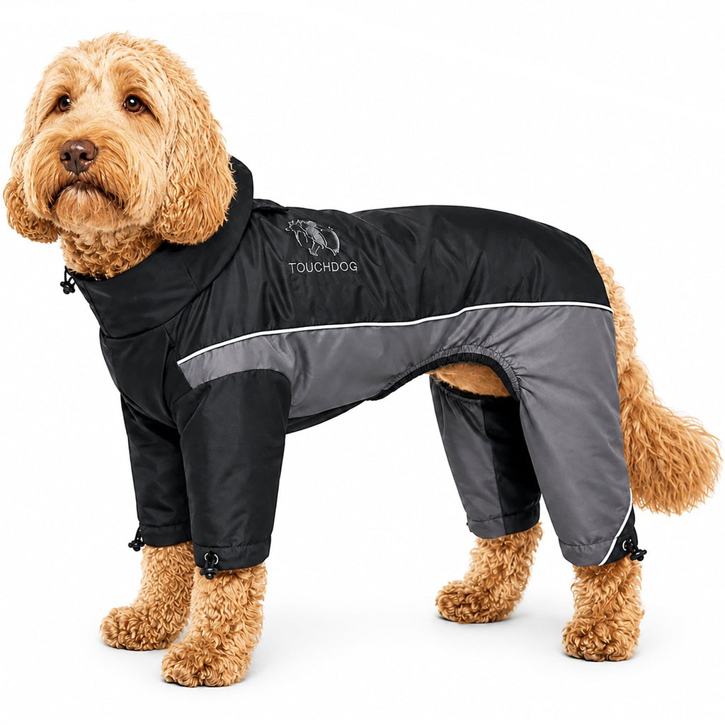 Touchdog ® Quantum-Ice Adjustable and Reflective Full-Body Winter Dog Jacket by Pet Life