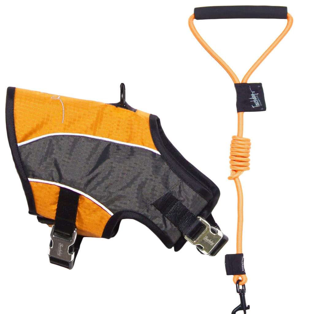 Touchdog ® 'Reflective-Max' 2-in-1 Performance Dog Harness and Leash by Pet Life