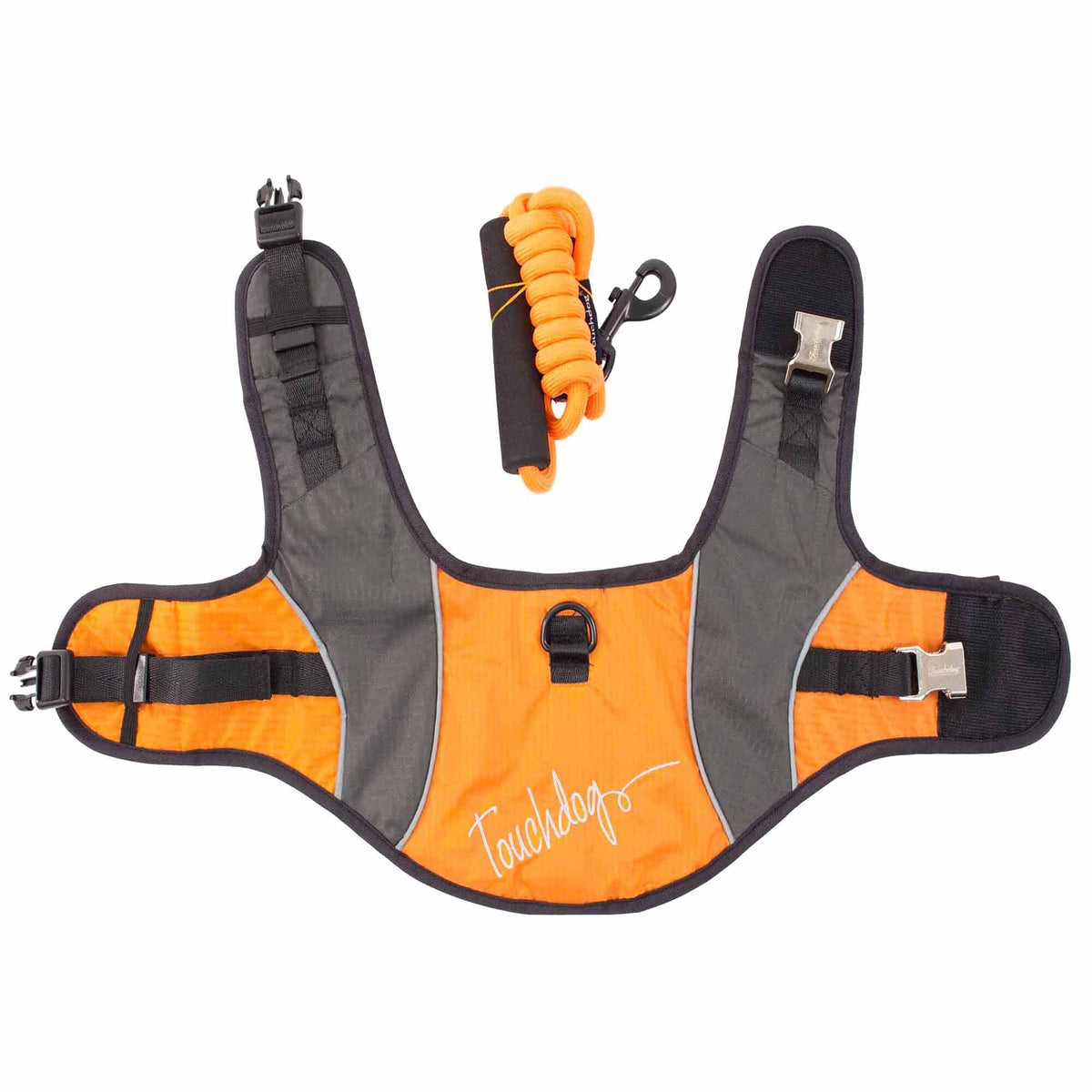 Touchdog ® 'Reflective-Max' 2-in-1 Performance Dog Harness and Leash by Pet Life