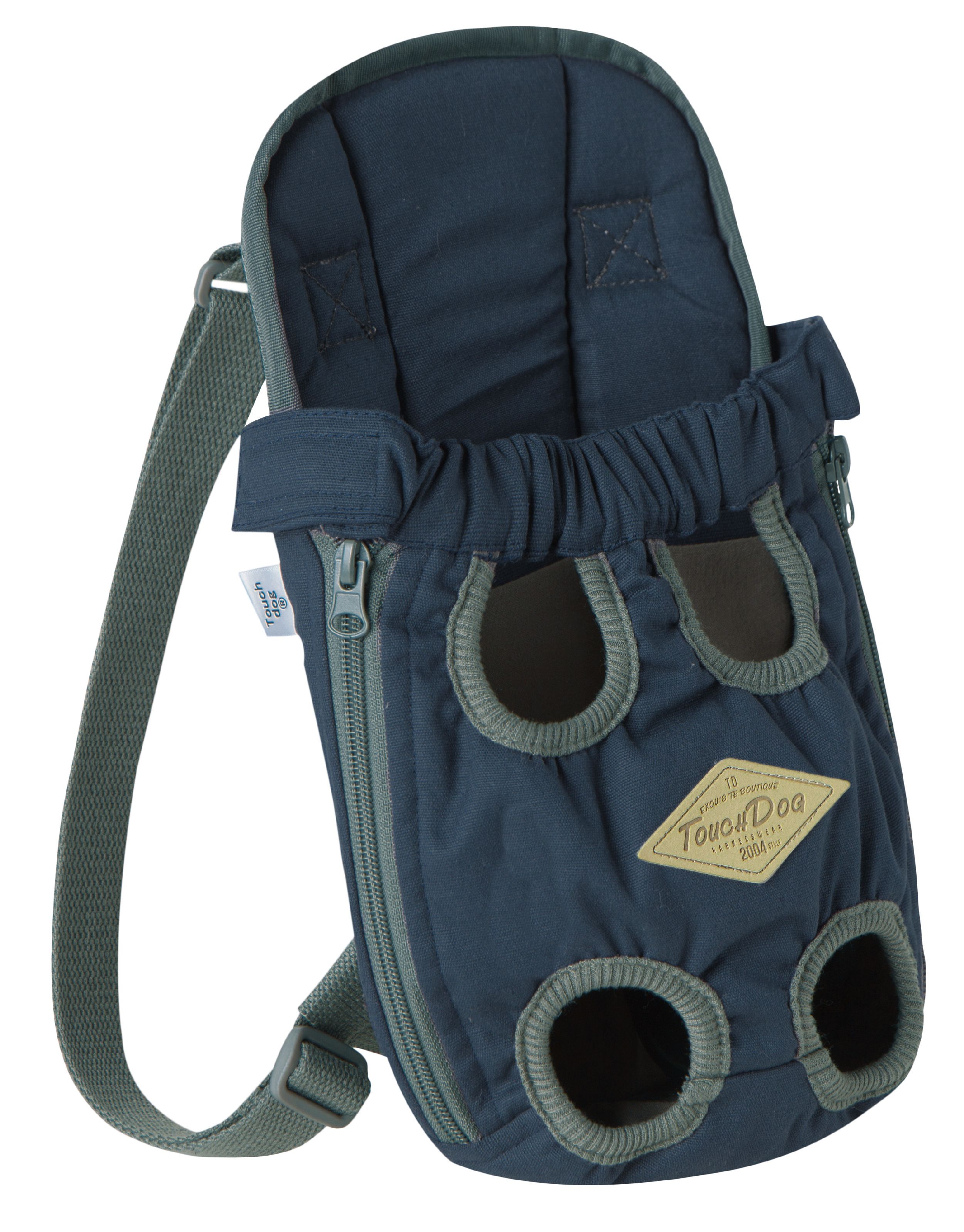 Touchdog ® 'Wiggle-Sack' Fashion Designer Front and Backpack Dog Carrier by Pet Life