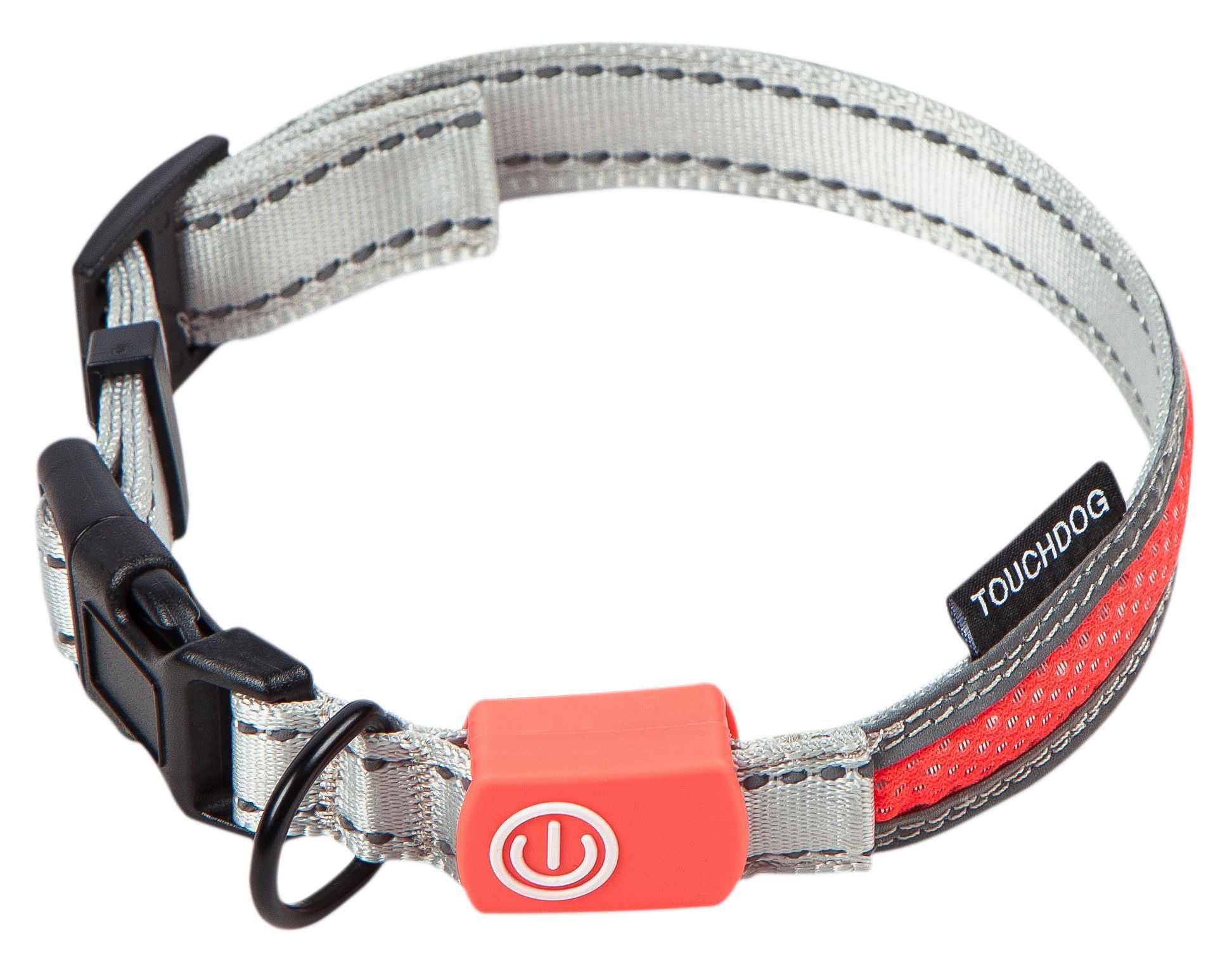 Touchdog ®'Lumiglow' 2-in-1 USB Charging LED Lighting Water-Resistant Dog Leash and Collar by Pet Life