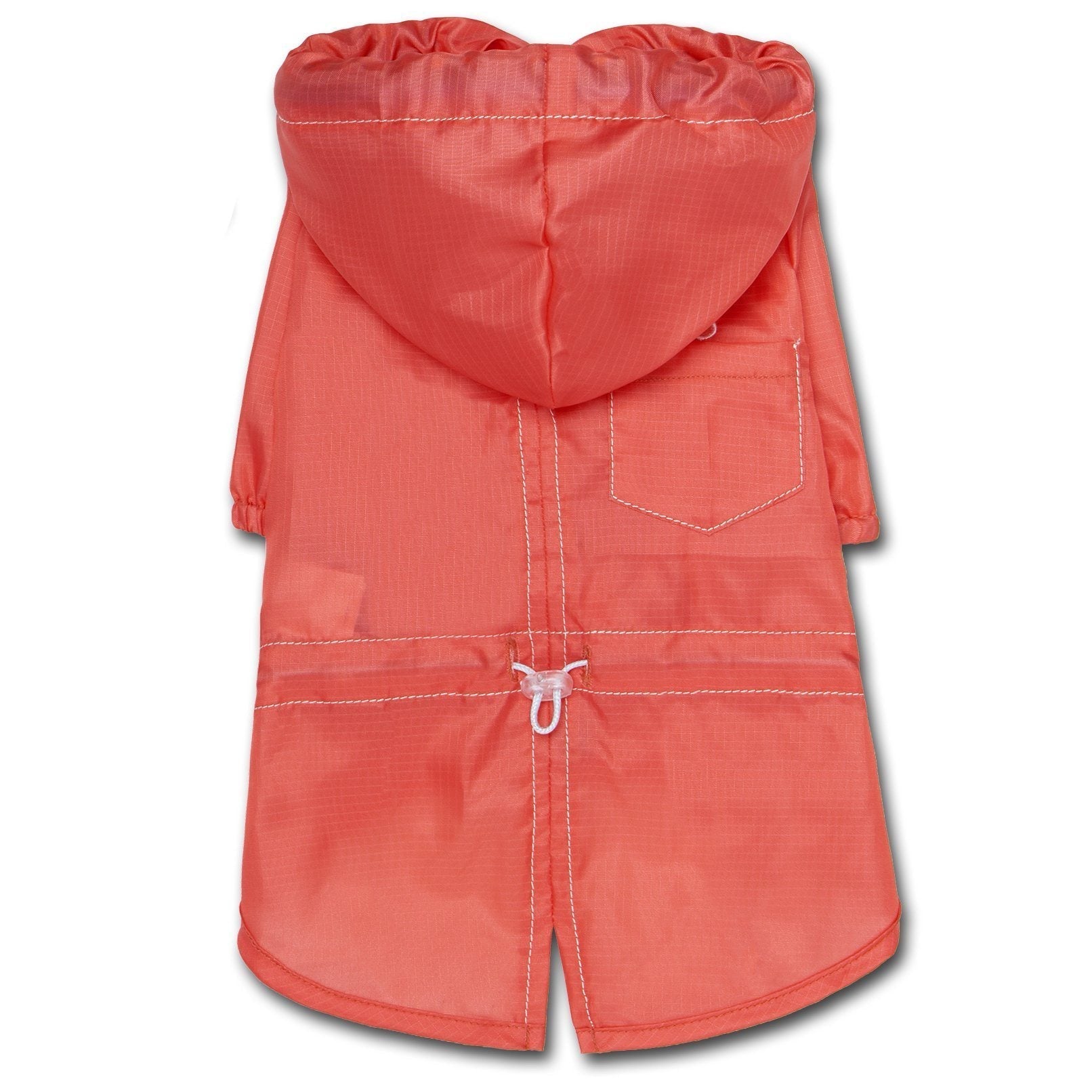 Touchdog Split-Vent Designer Waterproof Dog Raincoat by Pet Life