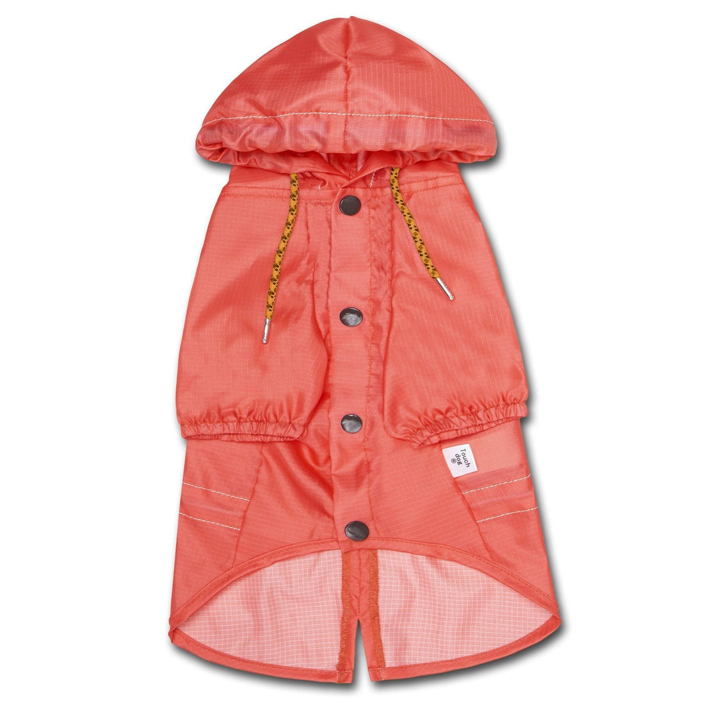 Touchdog Split-Vent Designer Waterproof Dog Raincoat by Pet Life