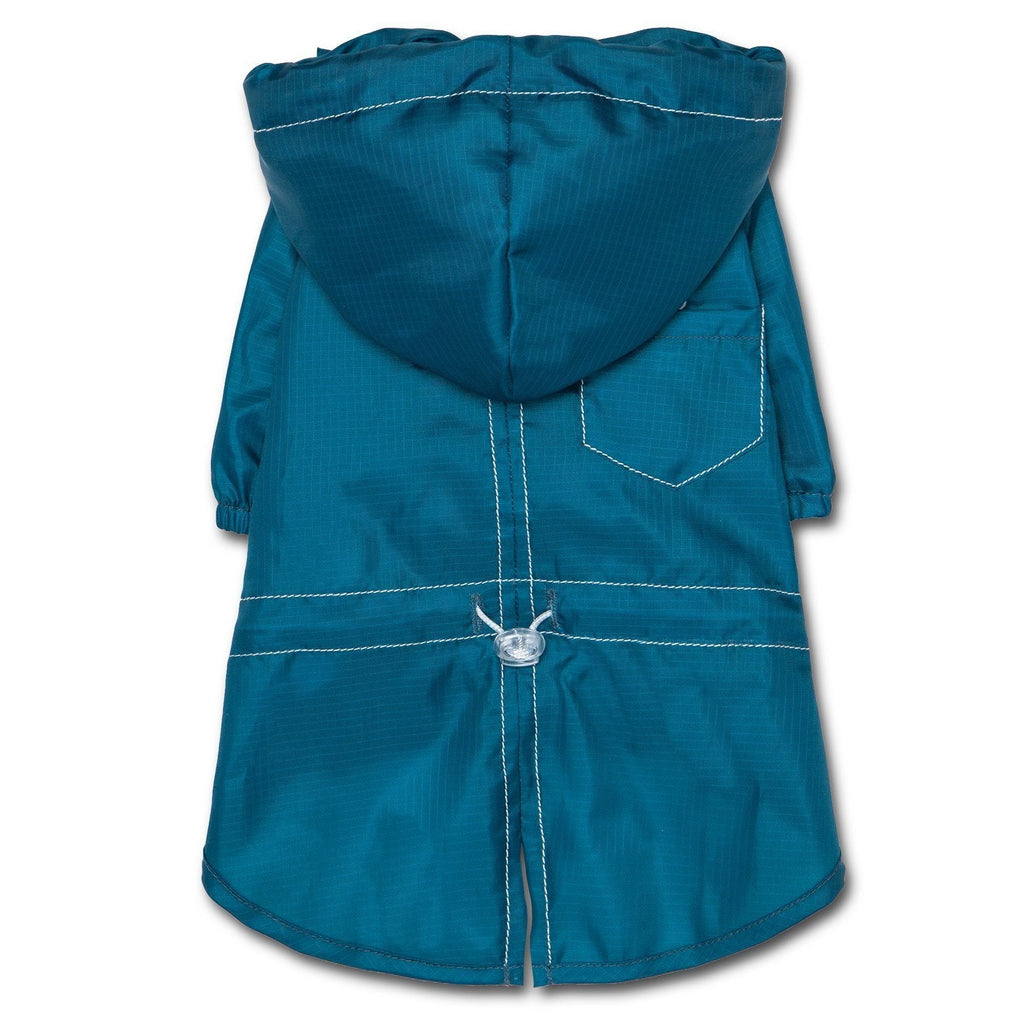 Touchdog Split-Vent Designer Waterproof Dog Raincoat by Pet Life