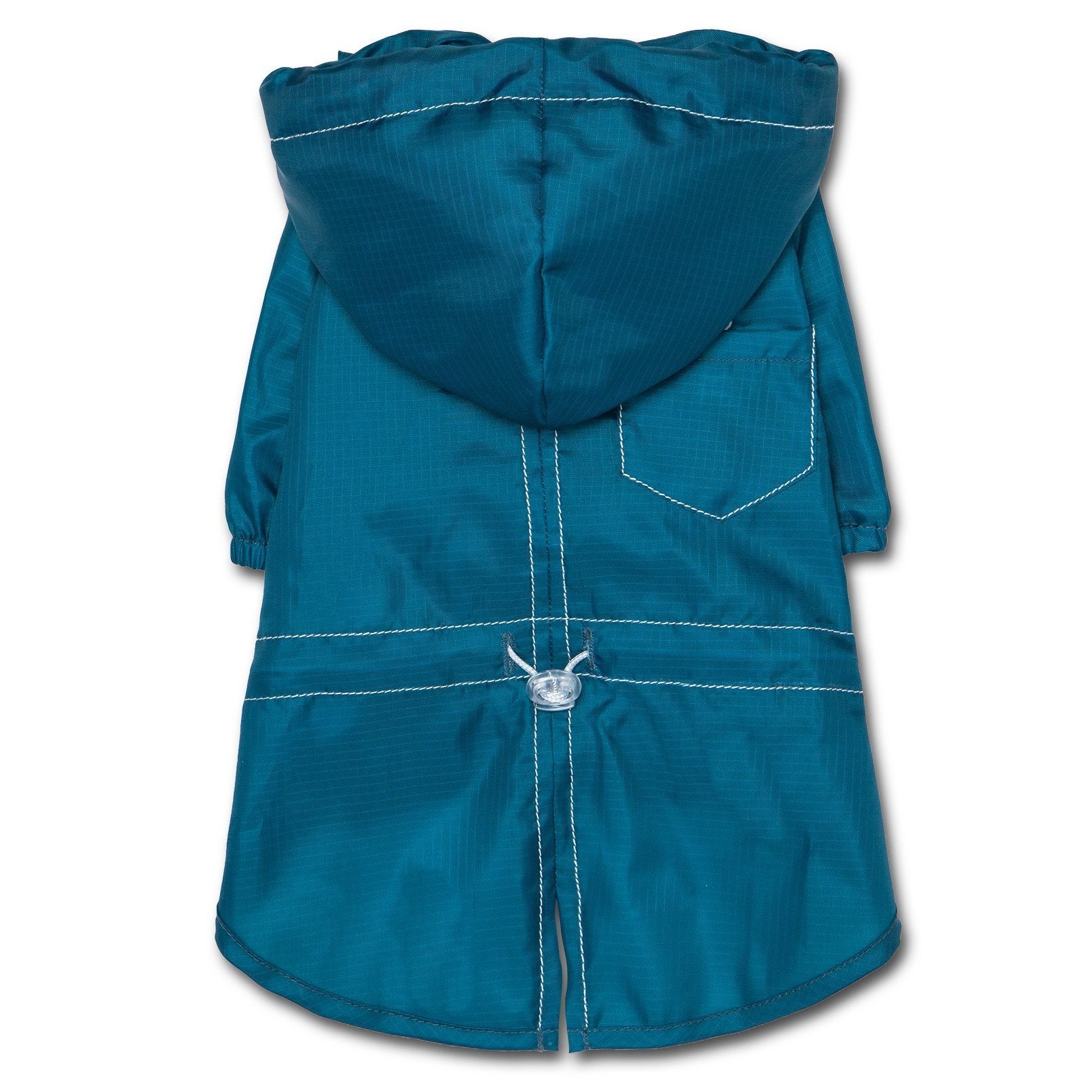Touchdog Split-Vent Designer Waterproof Dog Raincoat by Pet Life