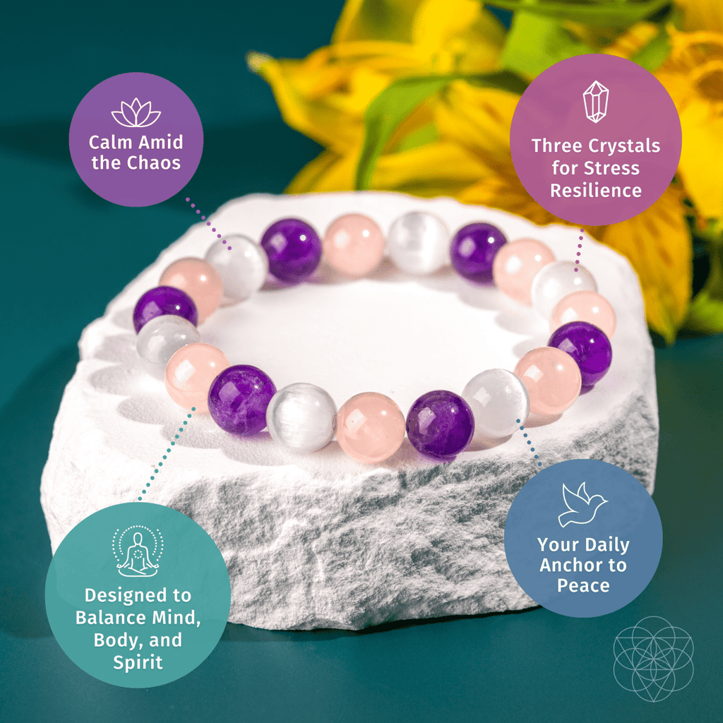 Trinity Bracelet of Stress Resilience by Conscious Items
