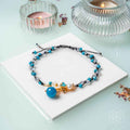 Triple Crystal Anklet of Positivity by Conscious Items