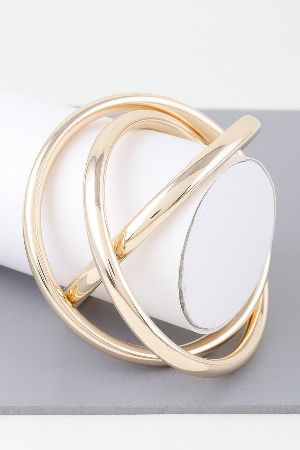 Triple Shiny Bangle Bracelet by Tigbul's Variety Fashion Shop