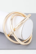 Triple Shiny Bangle Bracelet by Tigbul's Variety Fashion Shop