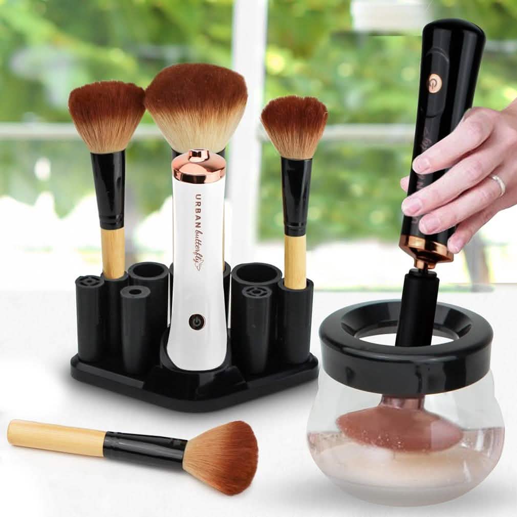 Urban Butterfly Electric Make-Up Brush Cleaner by DailySale