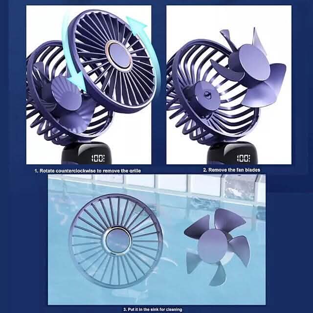 USB Handheld Small Fan Mini Portable Fan by DailySale