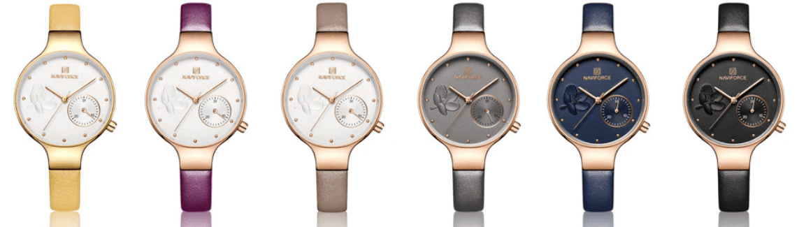 Elegant Women's Analog Quartz Watch With Leather Belt Waterproof Wristwatch Excellent Design Perfect Gift by Stevvex