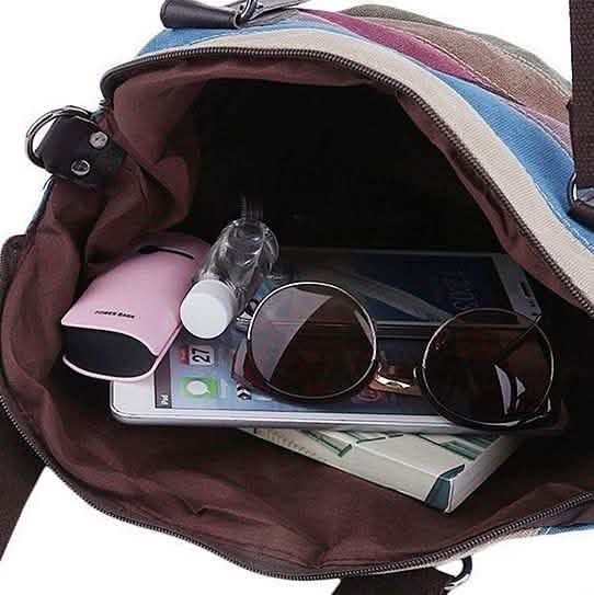 Valencia Canvas Shoulder Bag by DailySale
