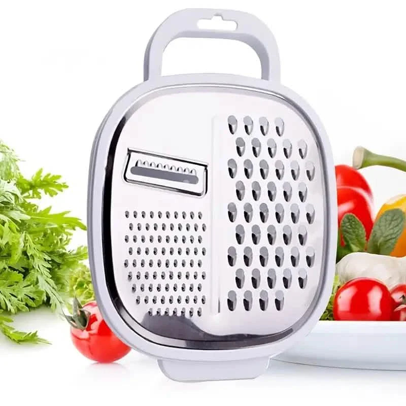 Vegetable Cutter With Lid And Drainer Basket by DailySale