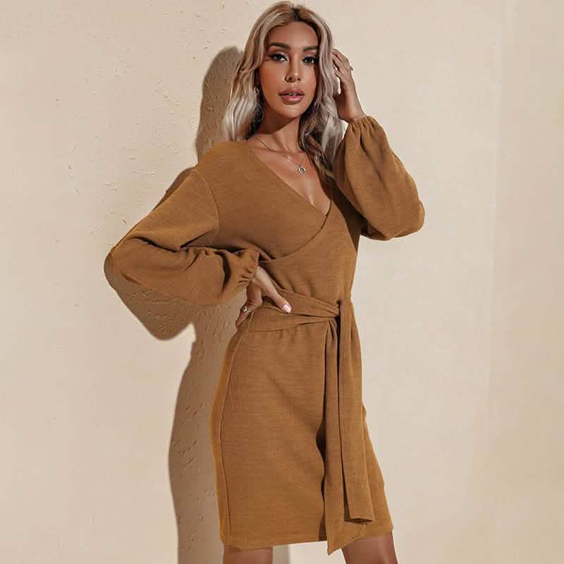 Vintage Knit Sweater Dress by DailySale