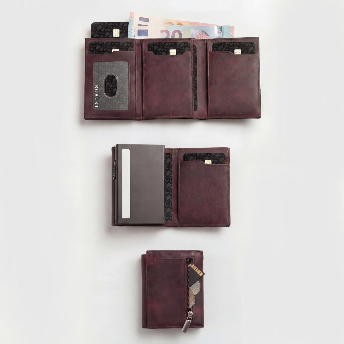 Leather Wallet by Robust
