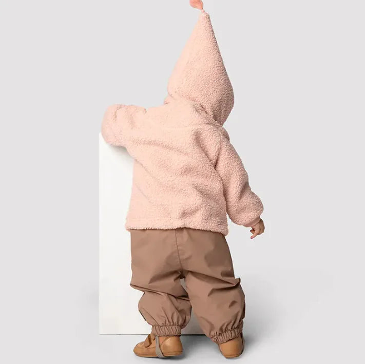 Warm Polar Fleece Pointed Hat Plush Coat - # GIAA21210003 by Yo KIDZ LLC