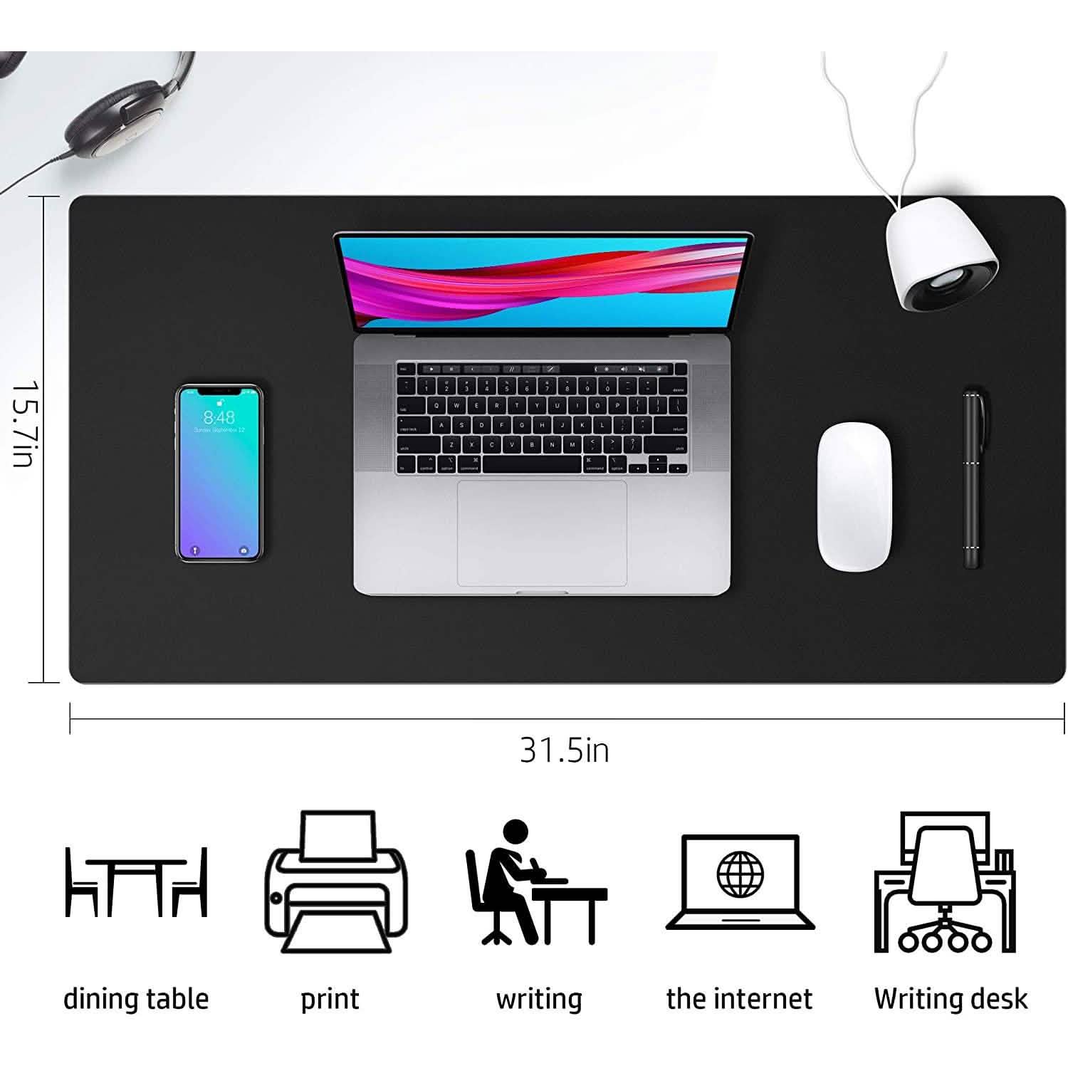 Waterproof Leather Desk Writing Pad for Office and Home by DailySale