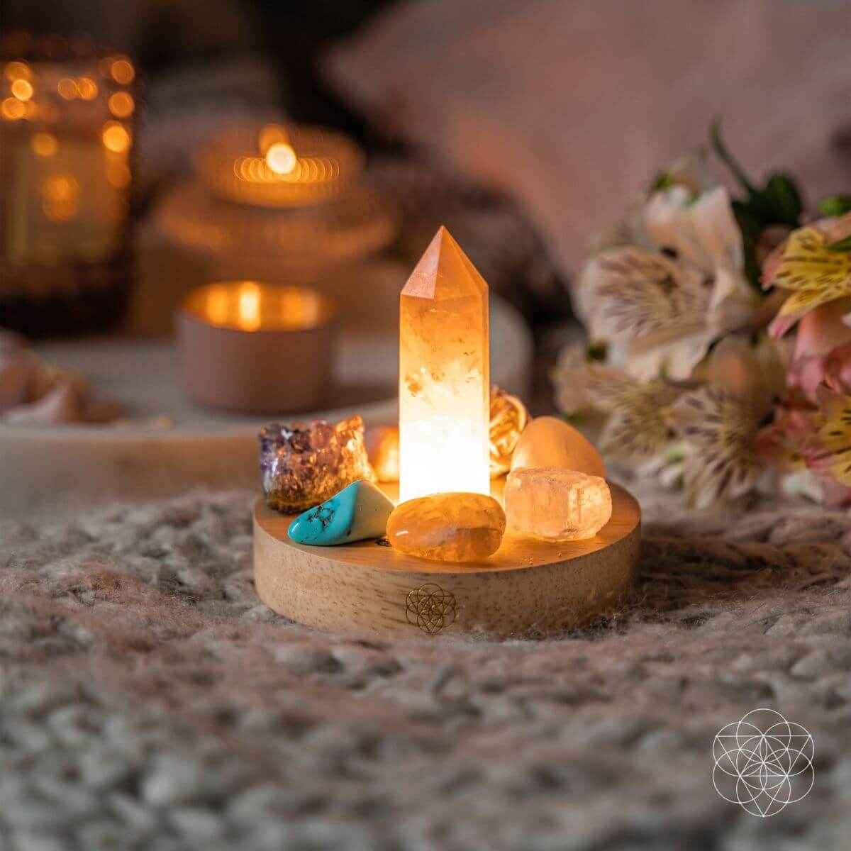 Wealth Goddess - The Divine Feminine Lamp by Conscious Items