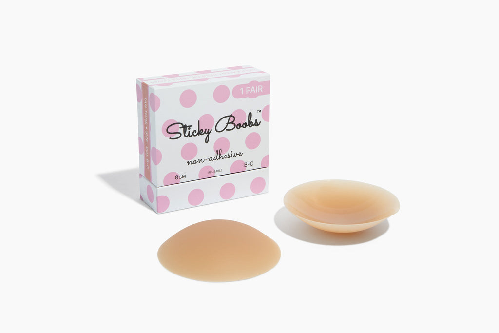 Non-Adhesive Nipple Covers are perfect for fitted clothing by Sticky Boobs