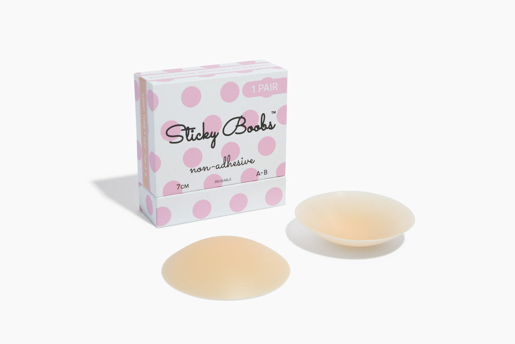 Non-Adhesive Nipple Covers are perfect for fitted clothing by Sticky Boobs
