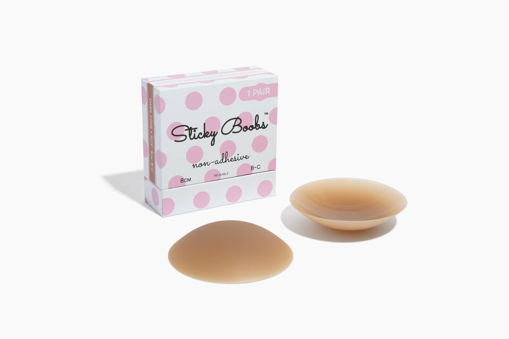 Non-Adhesive Nipple Covers are perfect for fitted clothing by Sticky Boobs