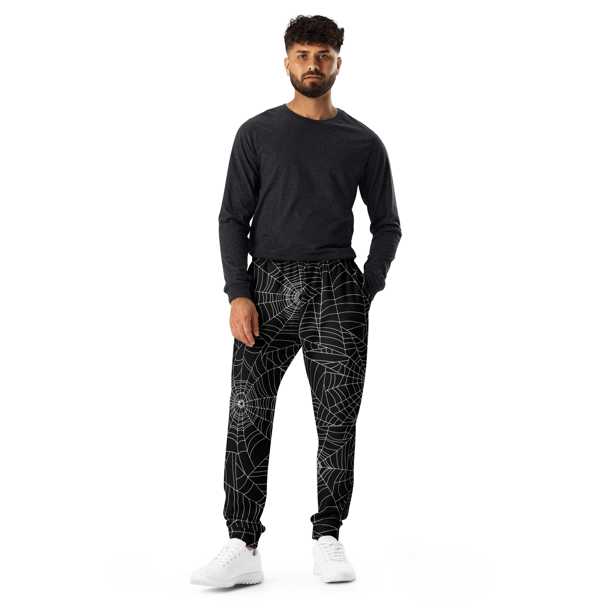 Web Weaver Unisex Joggers by Goth Cloth Co.