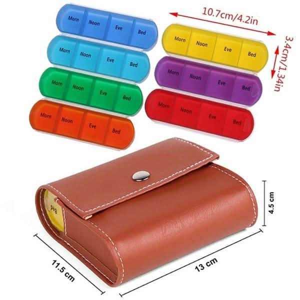 Weekly Pill Organizer Dispenser Box by DailySale