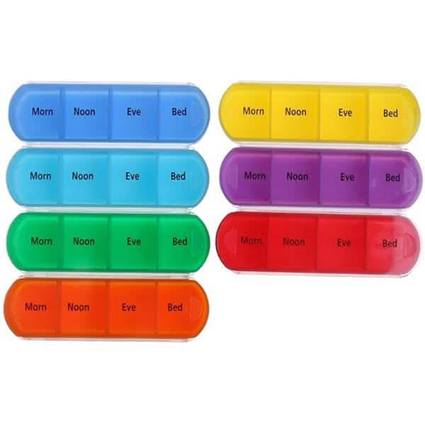 Weekly Pill Organizer Dispenser Box by DailySale