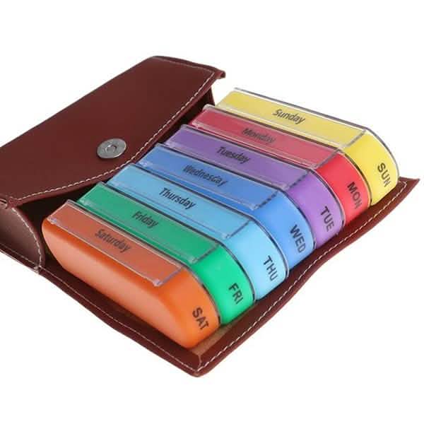 Weekly Pill Organizer Dispenser Box by DailySale
