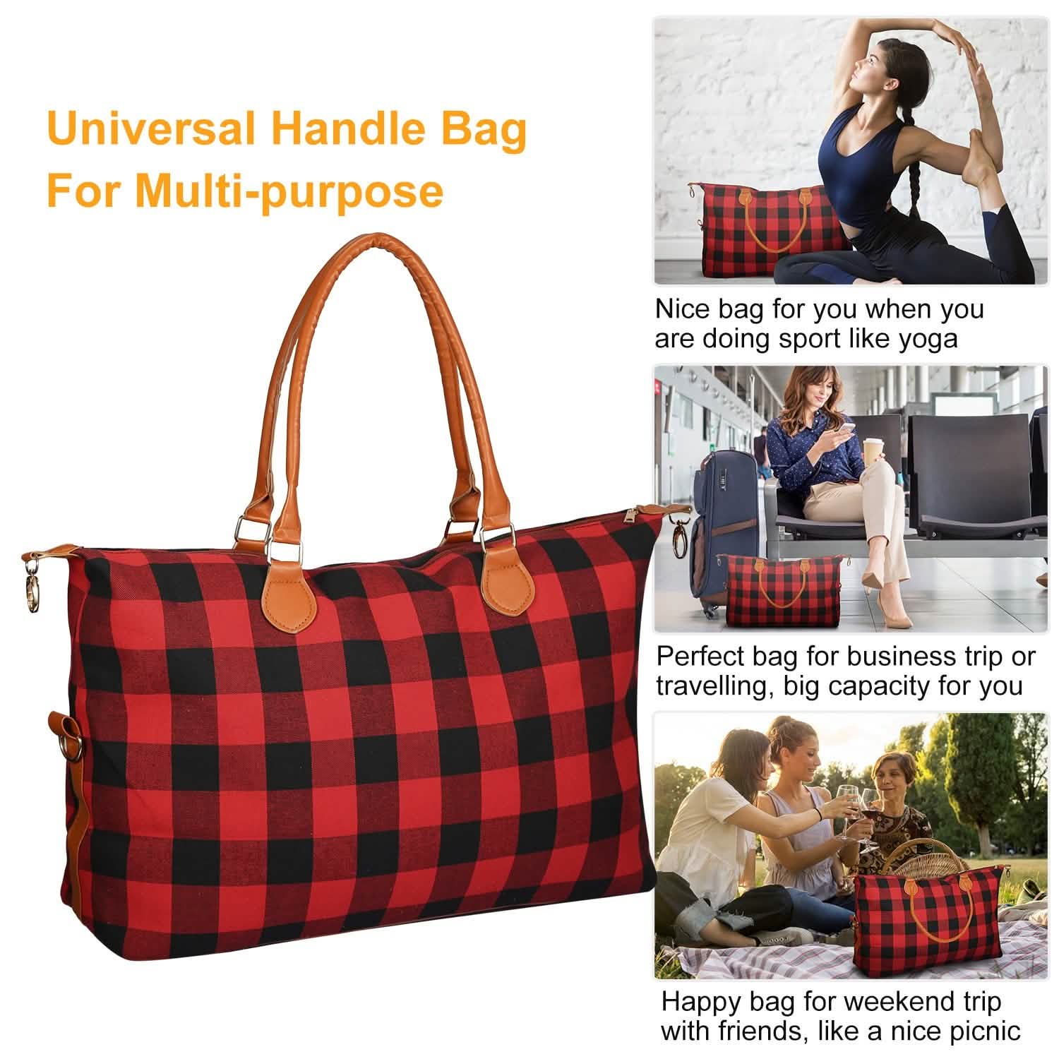 Women Duffle Bag Travel Luggage by DailySale