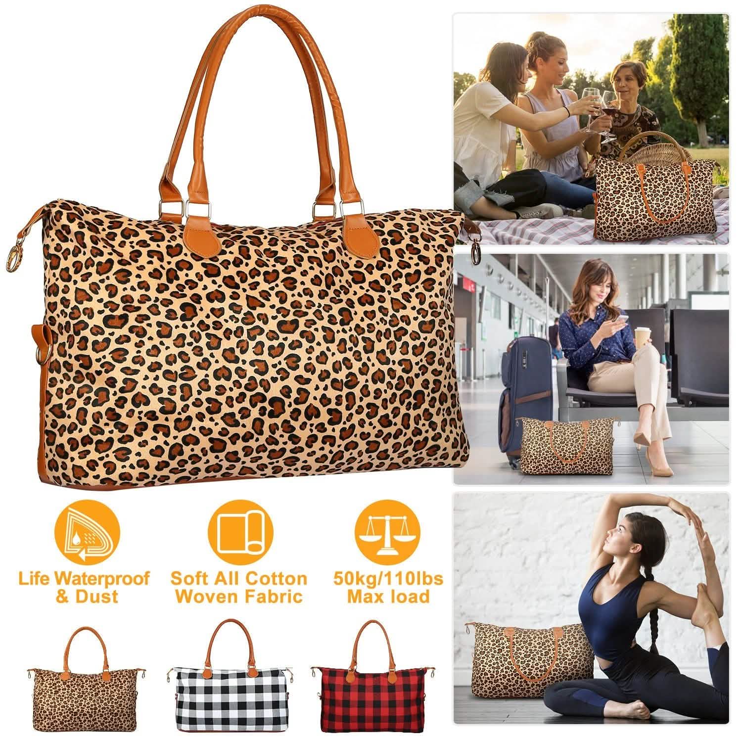 Women Duffle Bag Travel Luggage by DailySale