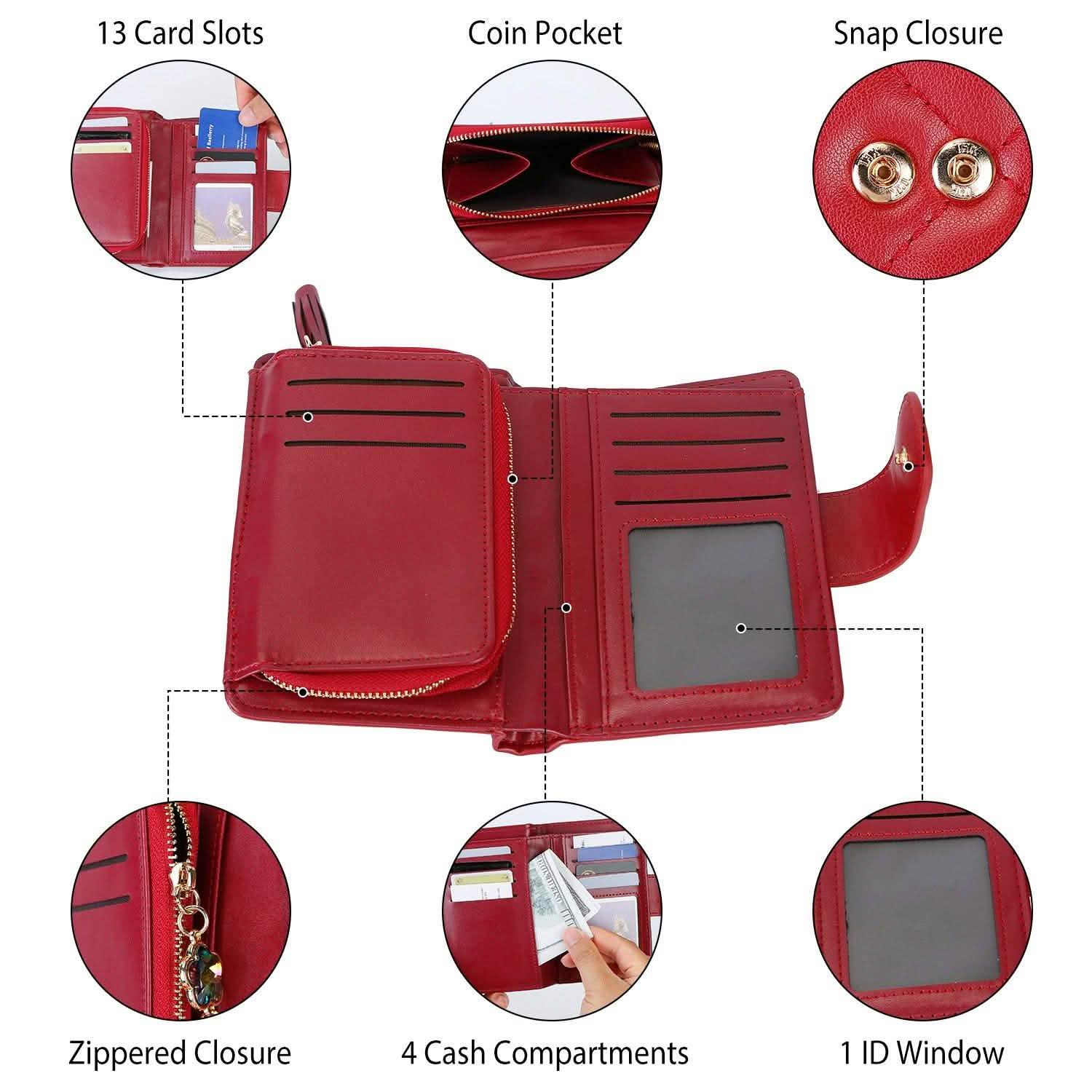 Women PU Leather Clutch Wallet by DailySale