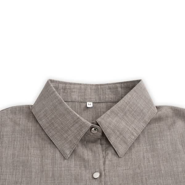 Women's Buttons Turn-Down Casual Shirt Dress by DailySale